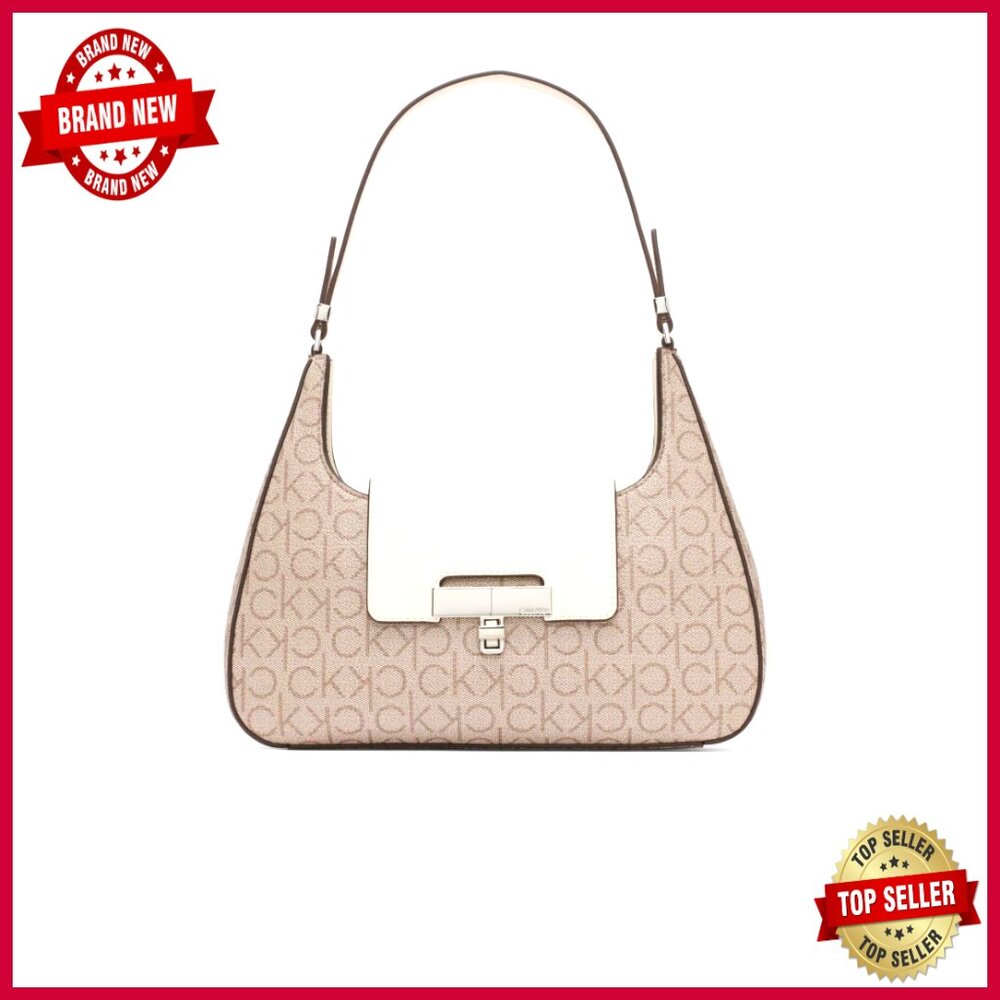 Vegan Leather Shoulder Bag With Multiple Pockets For Daily Use